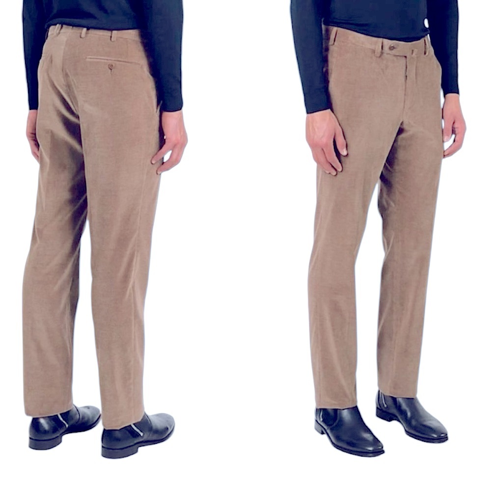 Ermenegildo Zegna Cotton & Cashmere Corduroy Trouser Pants